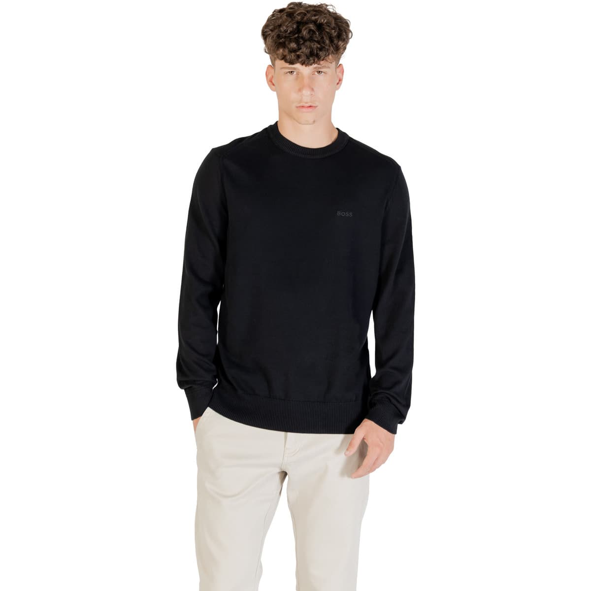 Men's Sweaters BOSS Black