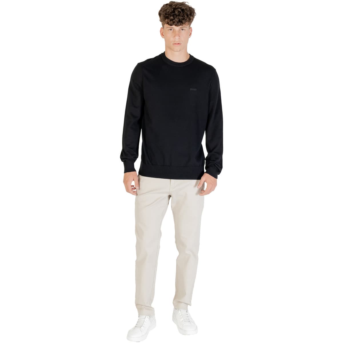 Men's Sweaters BOSS Black