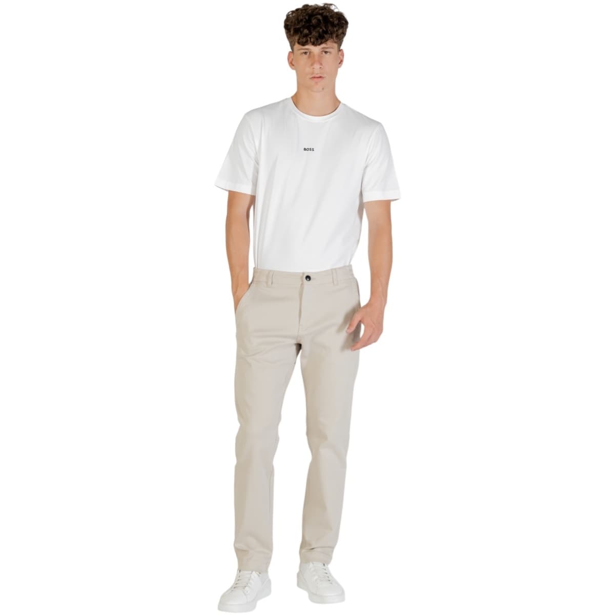 Men's Pants BOSS Beige