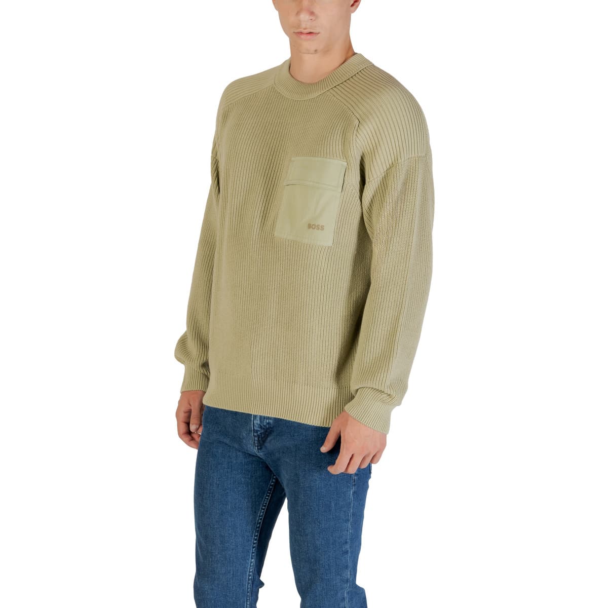Men's Sweaters BOSS Green