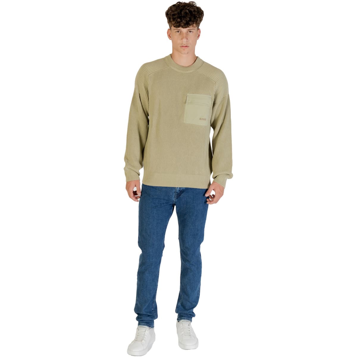Men's Sweaters BOSS Green