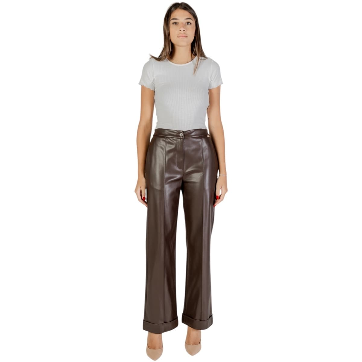 Women's Pants Liu Jo Brown