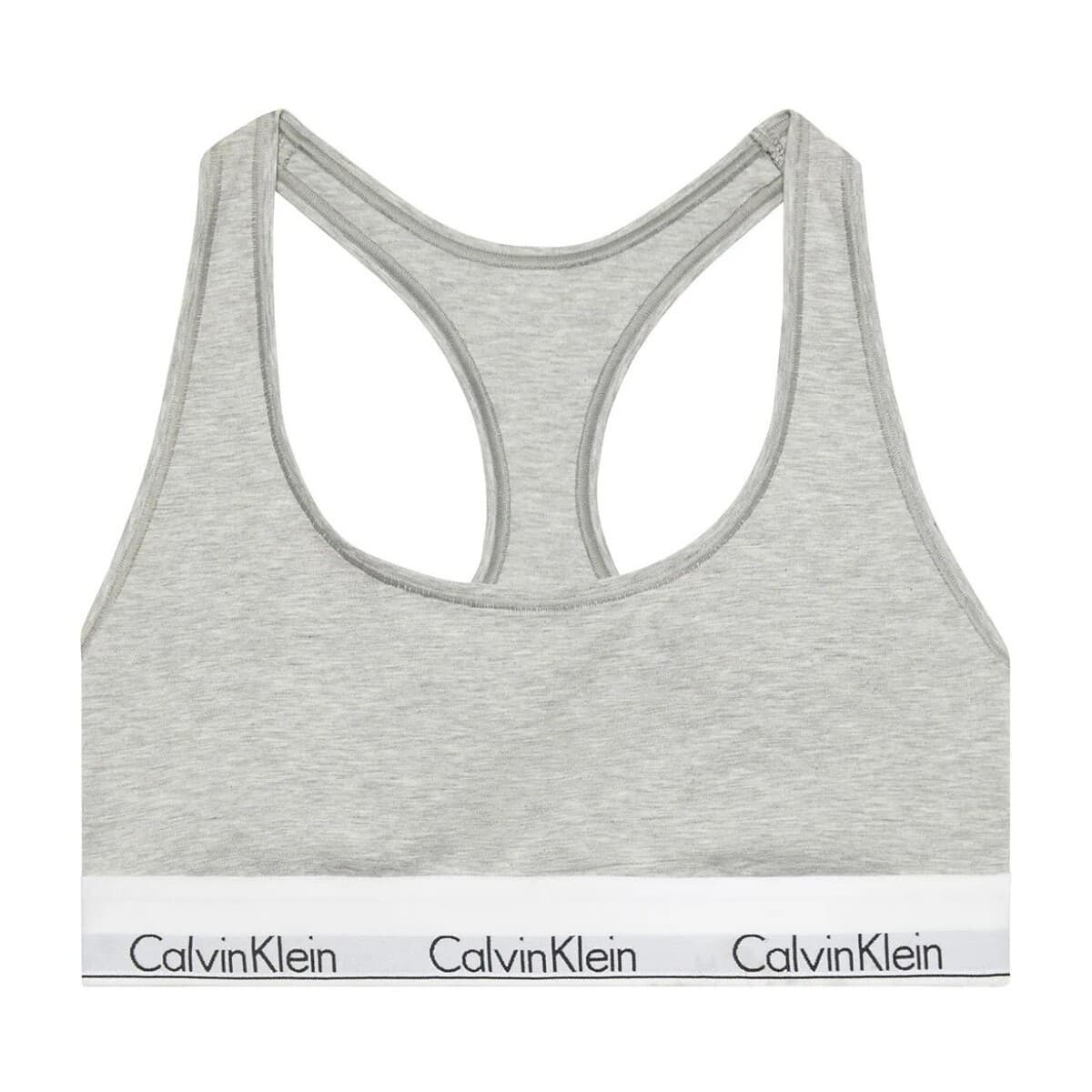 Women's Sports Bras Calvin Klein Gray