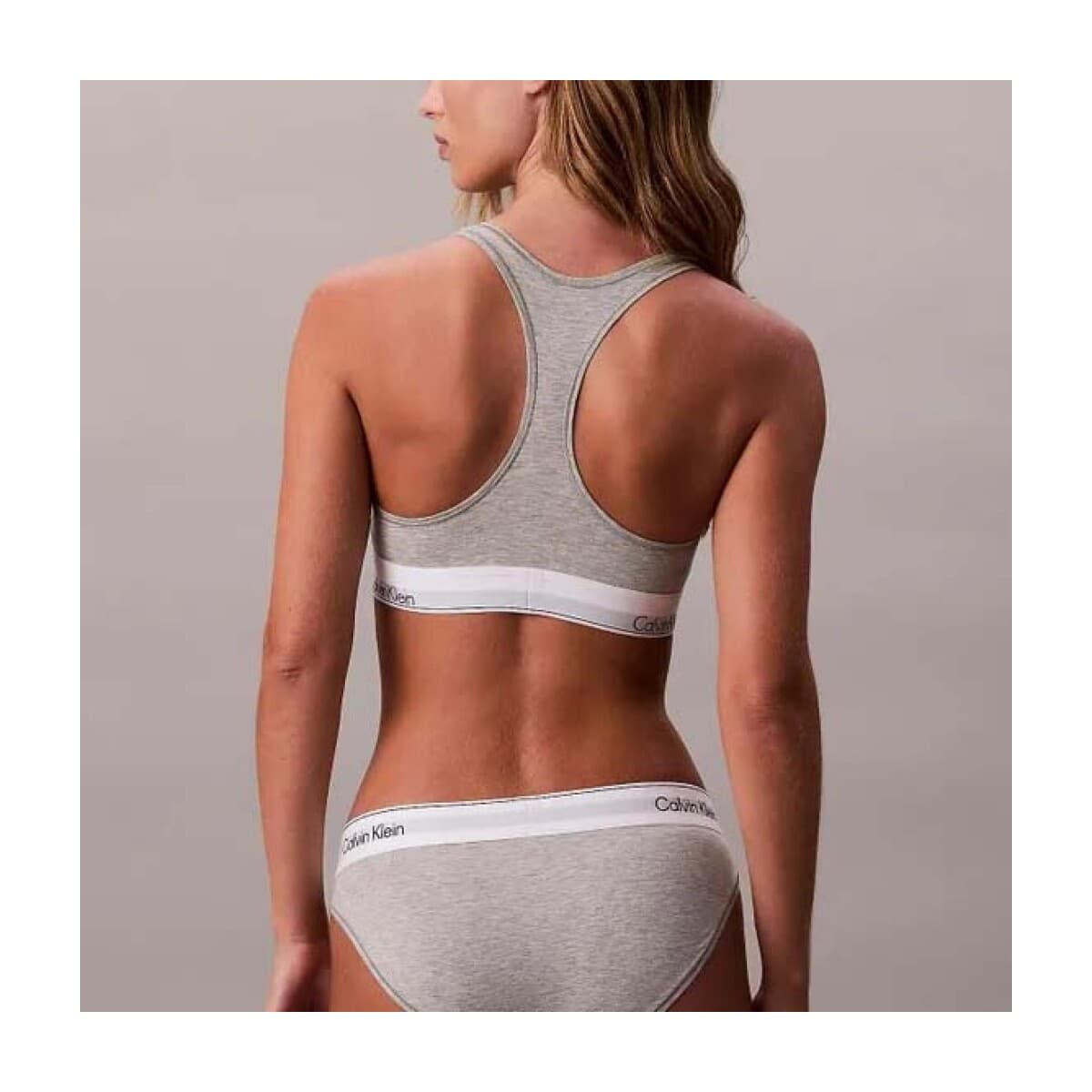 Women's Sports Bras Calvin Klein Gray