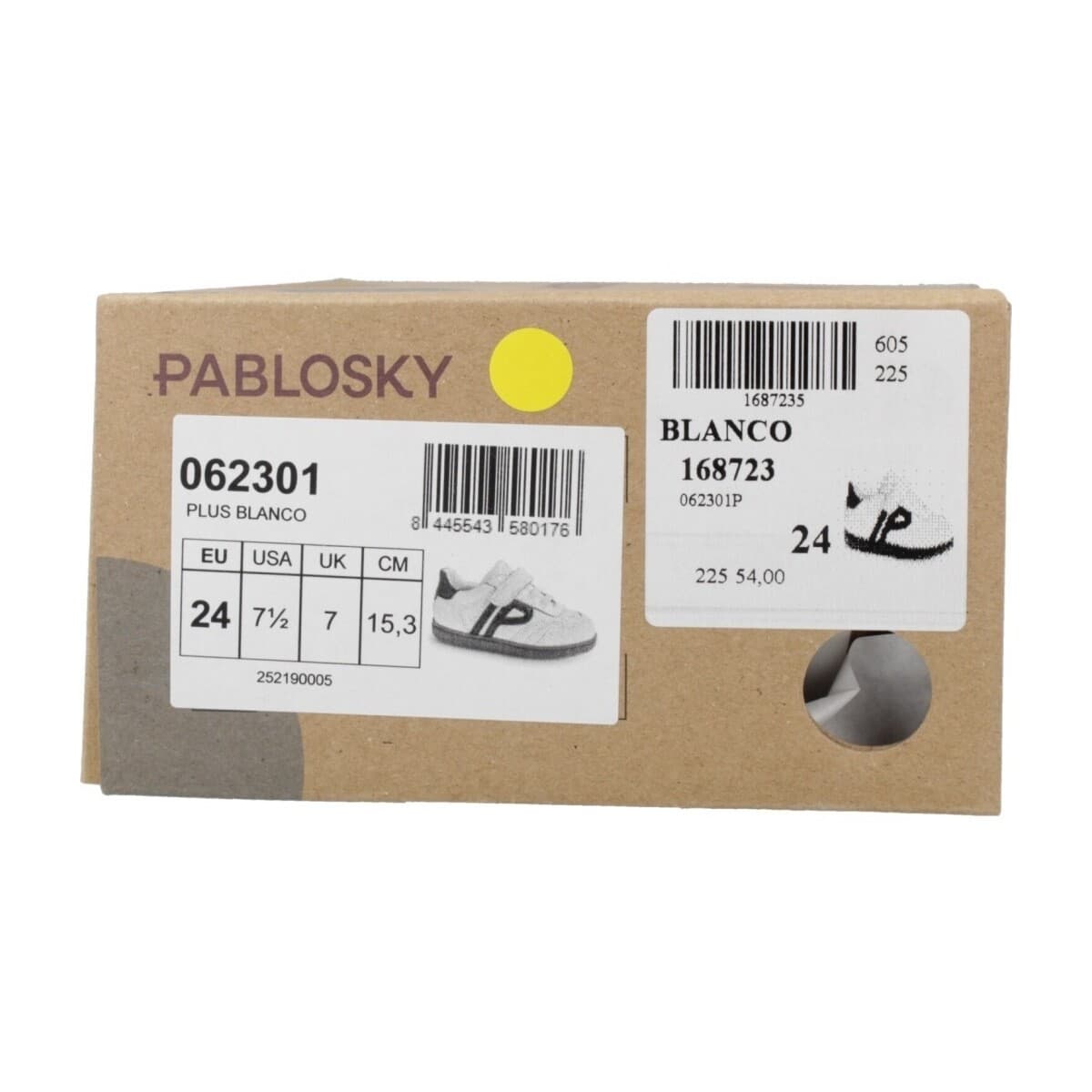 Boys' Sneakers Pablosky White