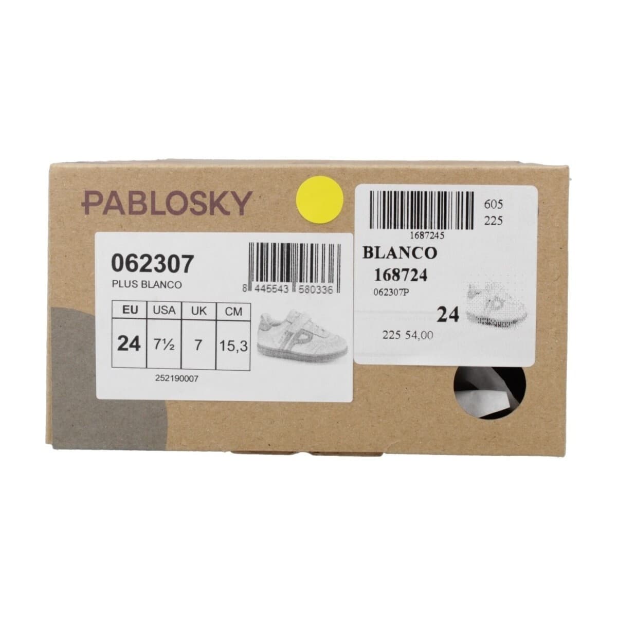 Girls' Sneakers Pablosky White