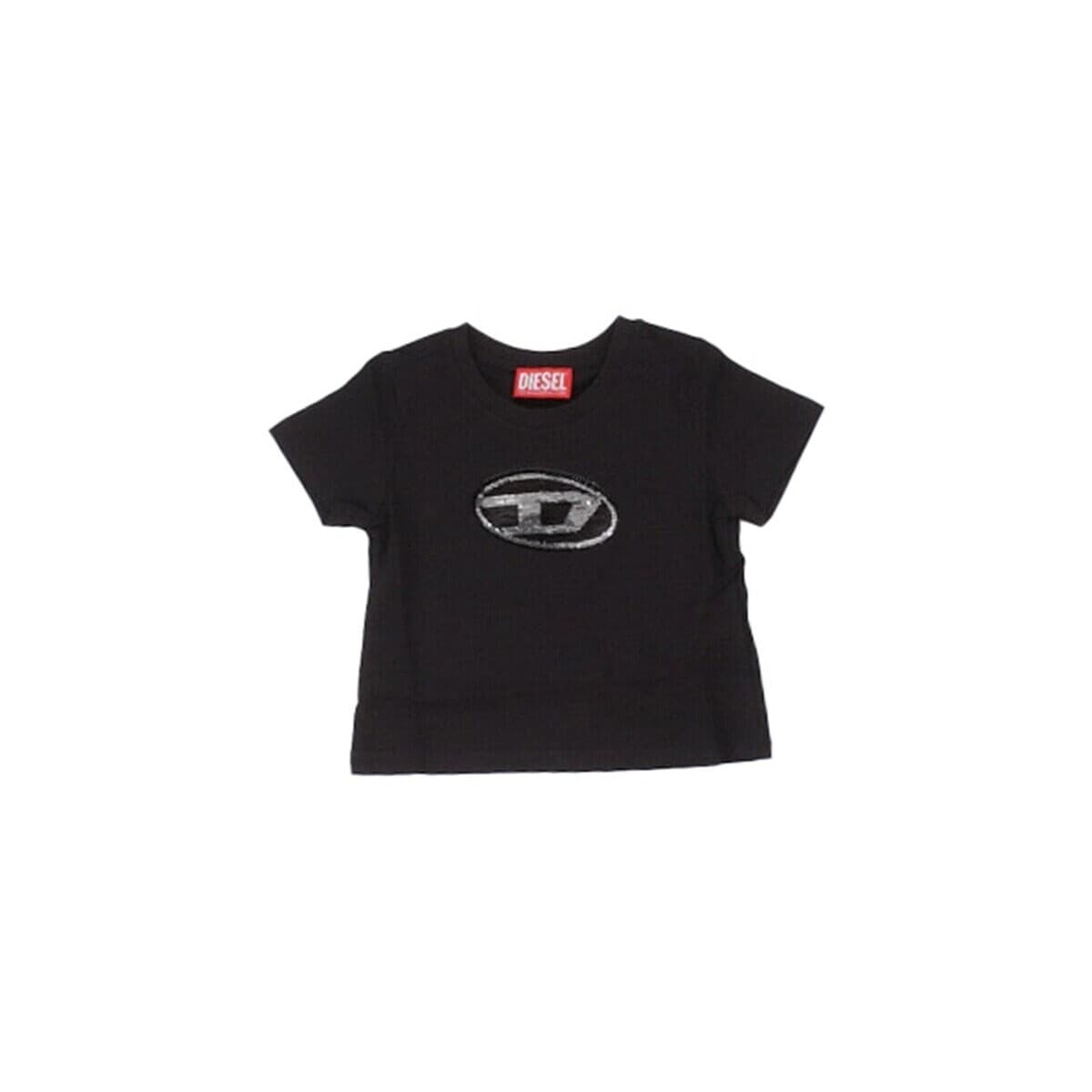 Girls' T-Shirts Diesel Black