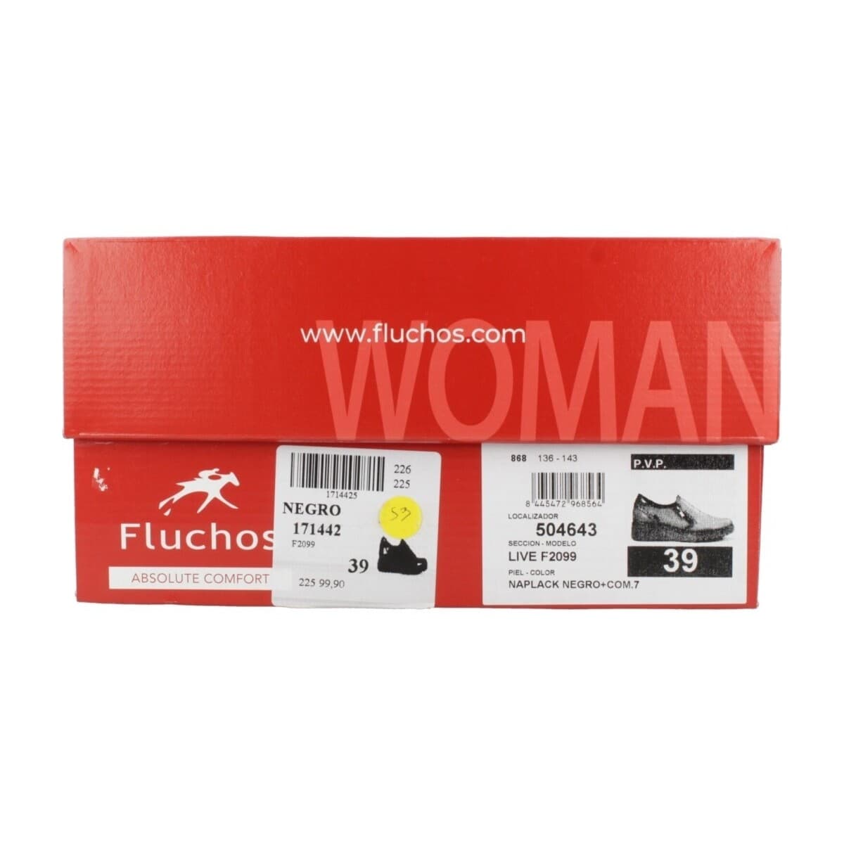 Women's Loafers Fluchos Black