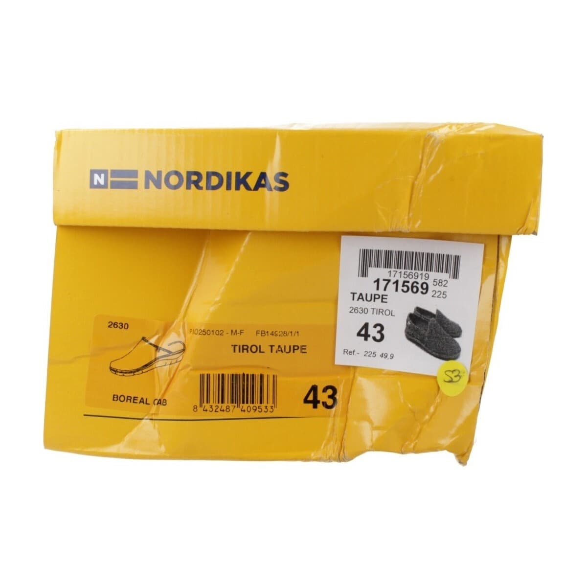 Men's House Slippers Nordikas Brown