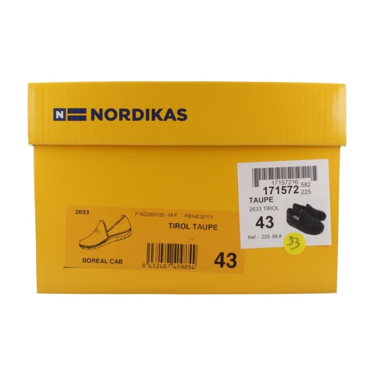 Men's House Slippers Nordikas Brown