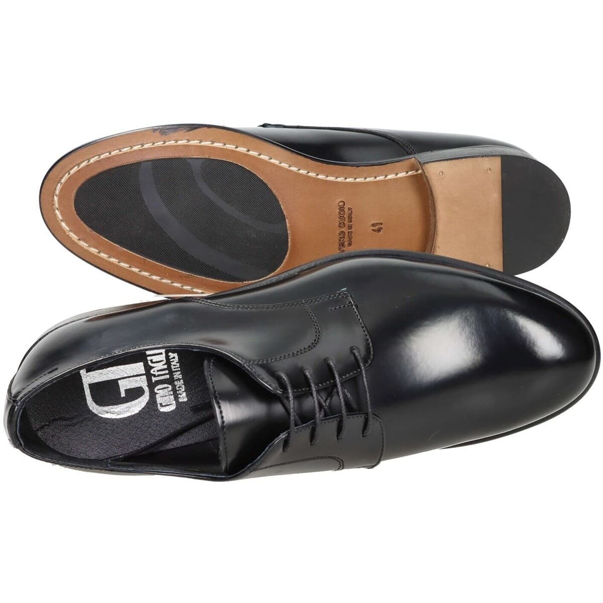 Men's Derby Shoes Gino Tagli Black