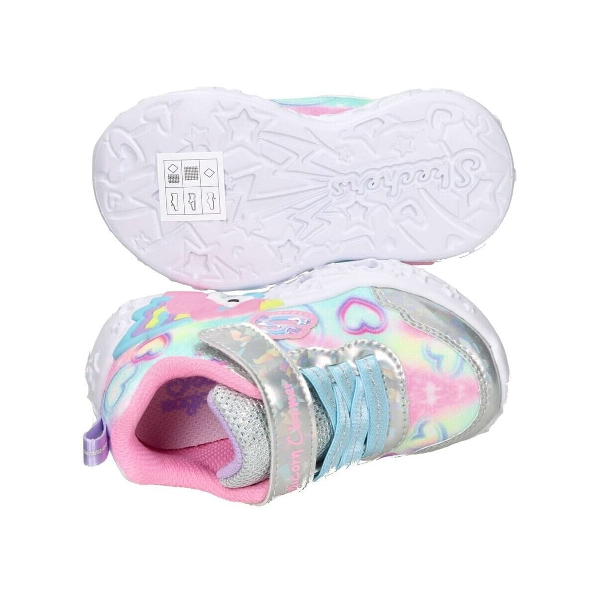 Girls' Sneakers Skechers Silver