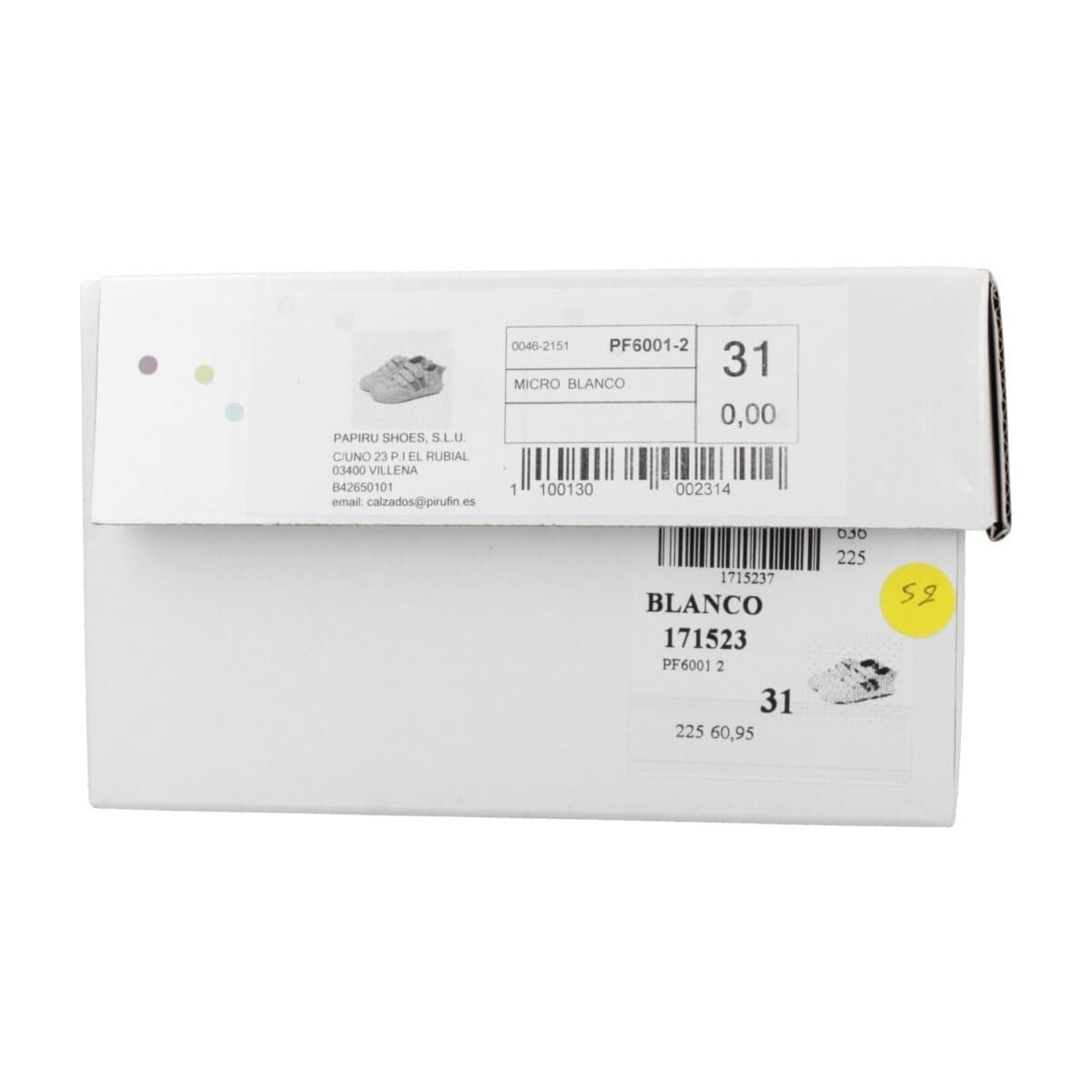 Girls' Sneakers Piruflex White