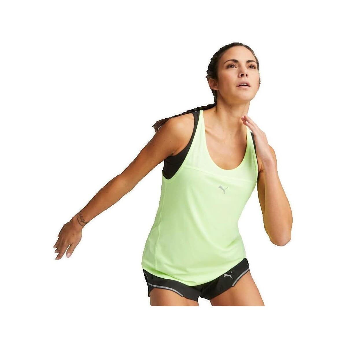 Women's Sleeveless Tops Puma Yellow