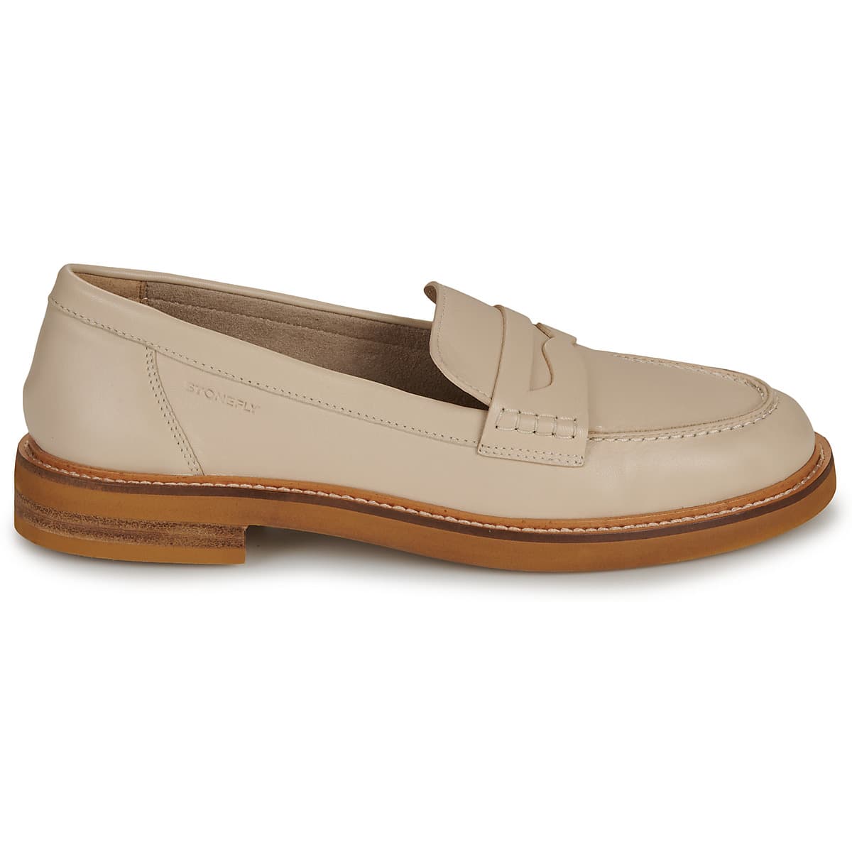 Women's Loafers Stonefly Brown