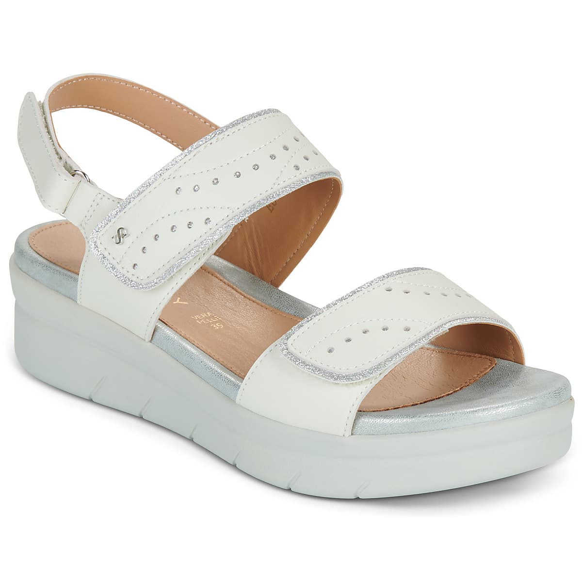 Women's Platforms Stonefly White