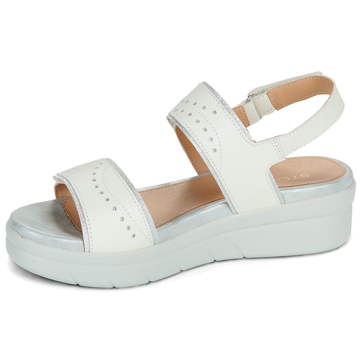 Women's Platforms Stonefly White