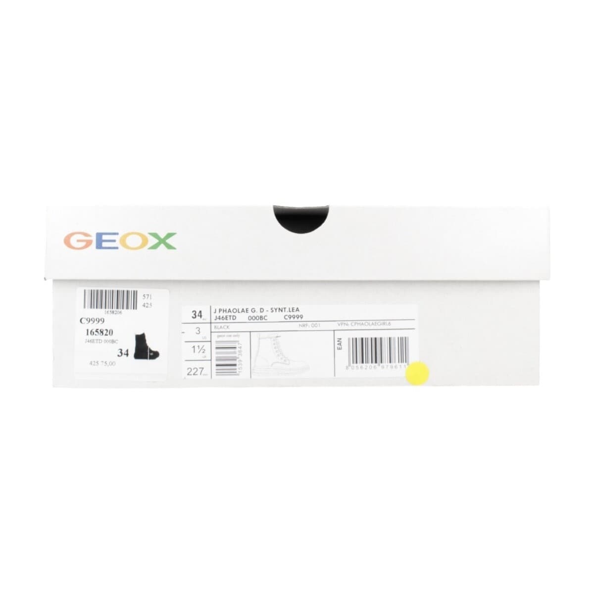 Girls' Ankle Boots Geox Black