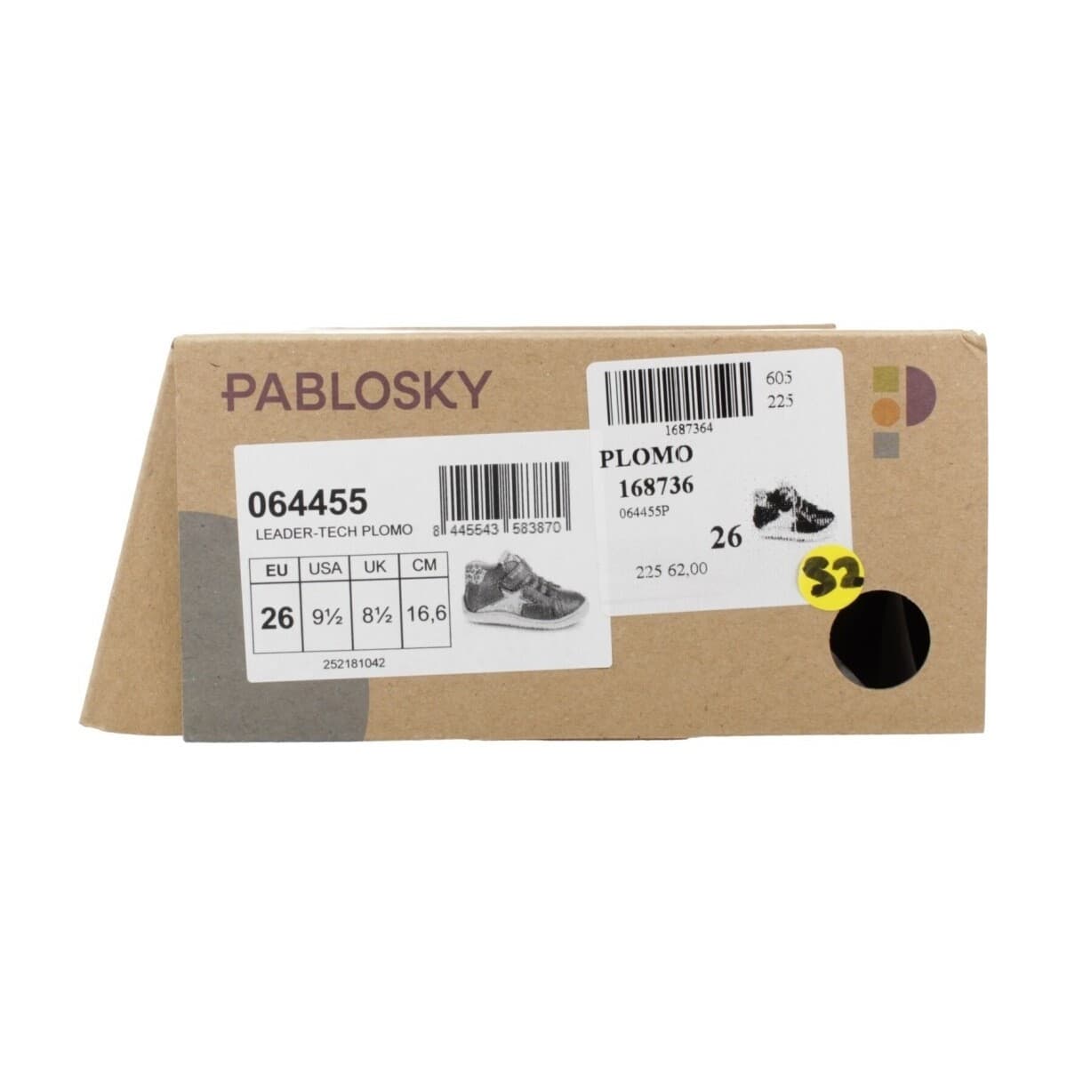 Boys' Sneakers Pablosky Gray