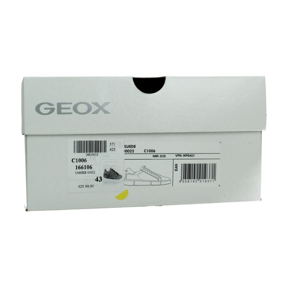 Men's Sneakers Geox Gray