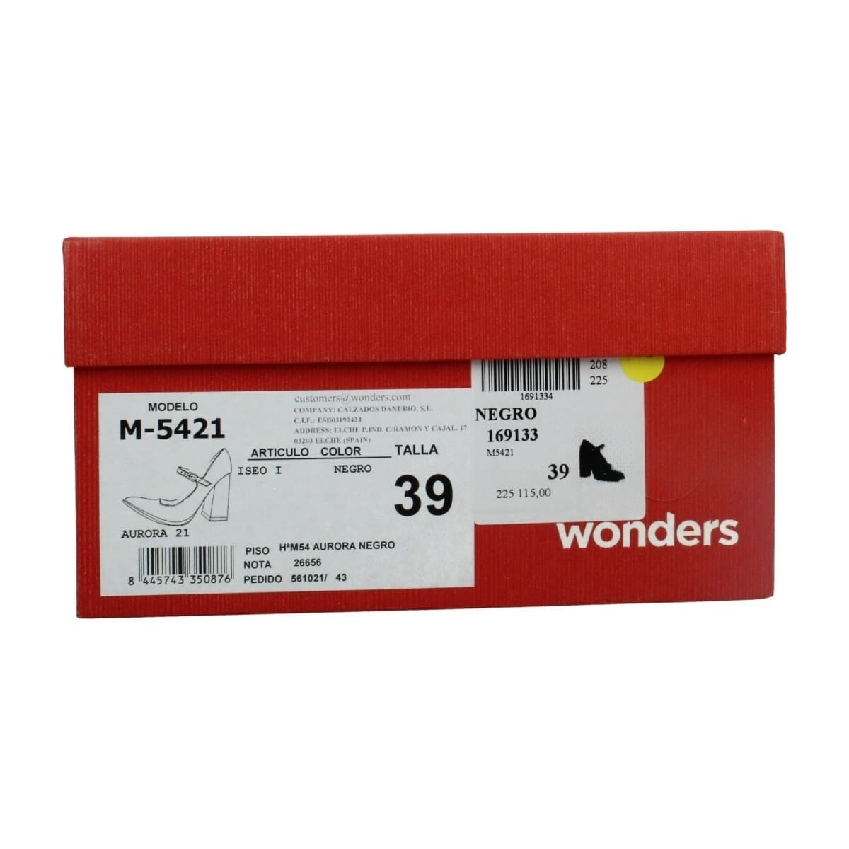 Women's Pumps Wonders Black