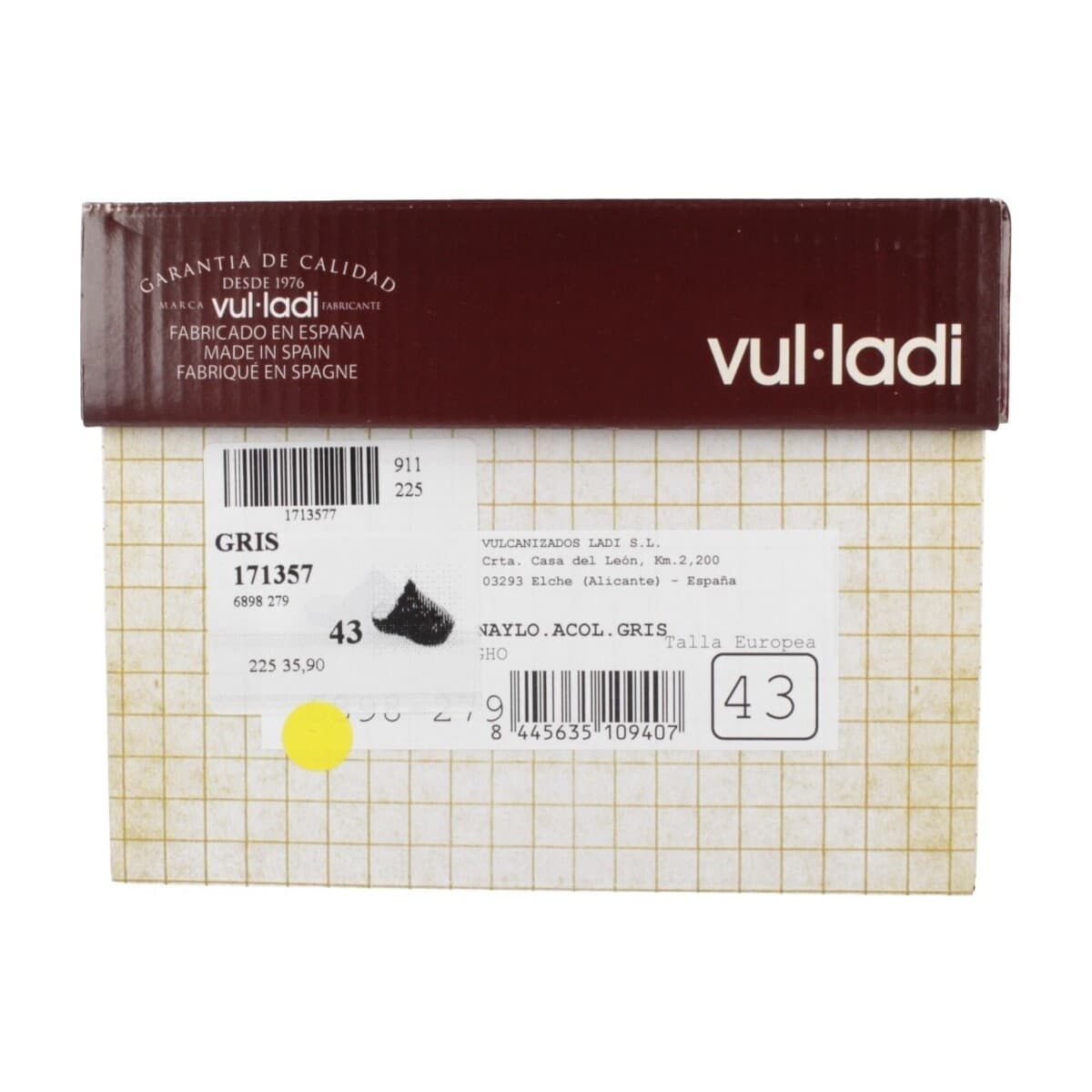 Men's House Slippers Vulladi Gray