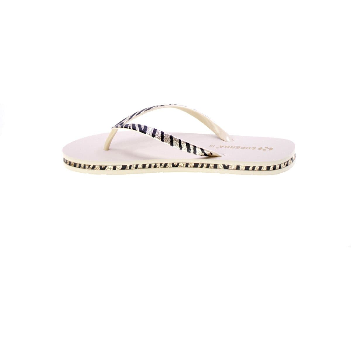Women's Flip Flops Superga Beige