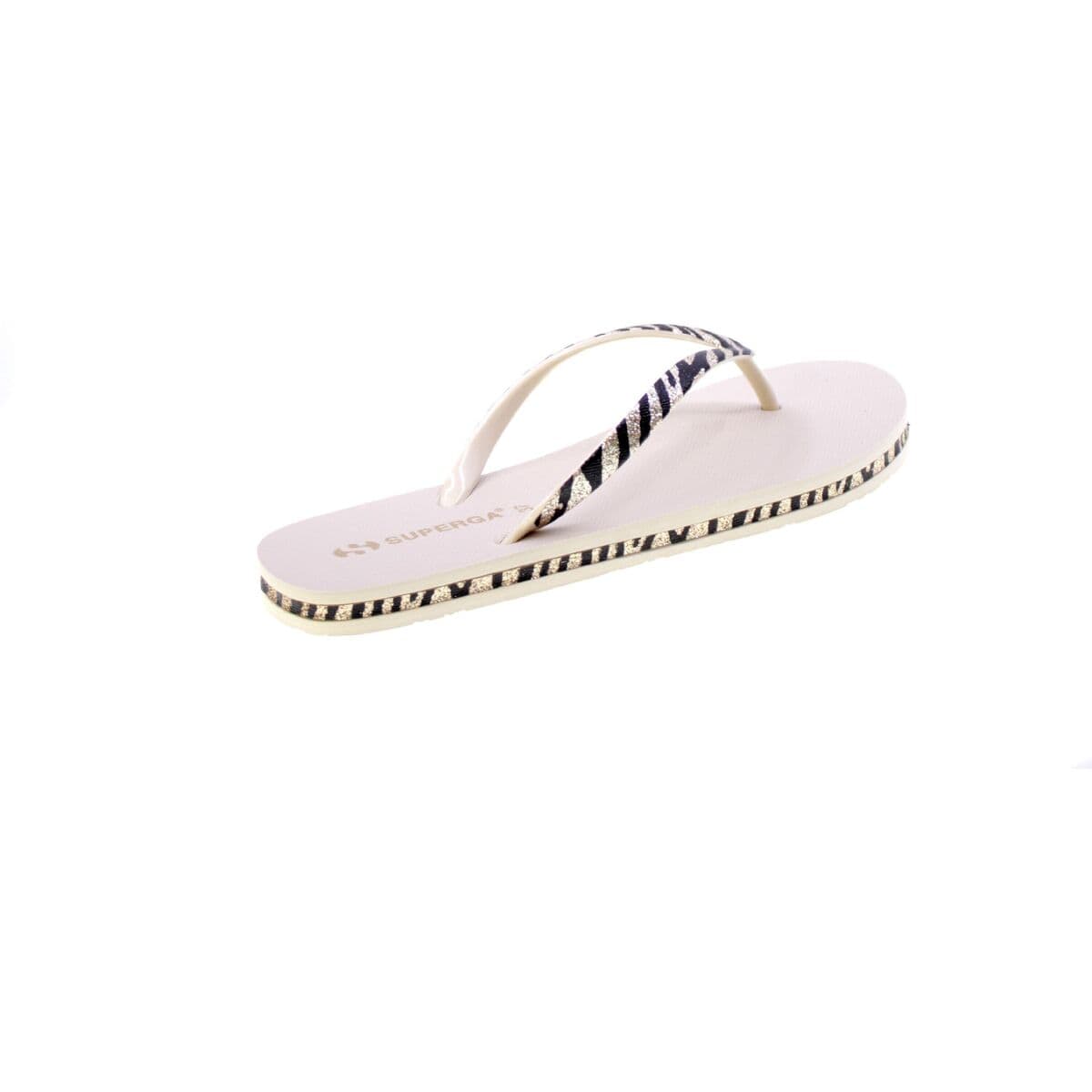 Women's Flip Flops Superga Beige