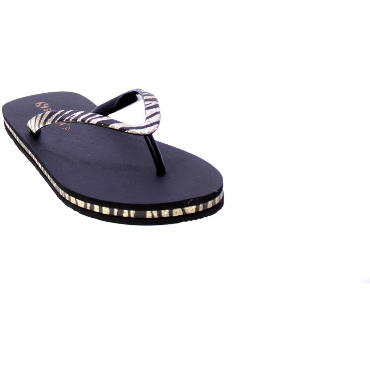 Women's Flip Flops Superga Black