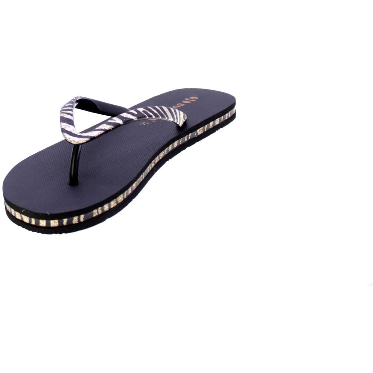 Women's Flip Flops Superga Black
