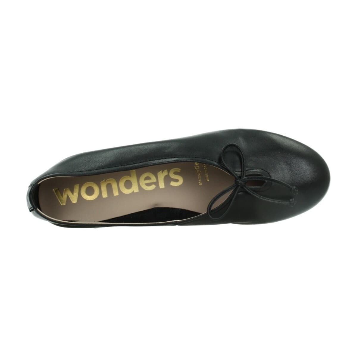 Women's Ballet Flats Wonders Black