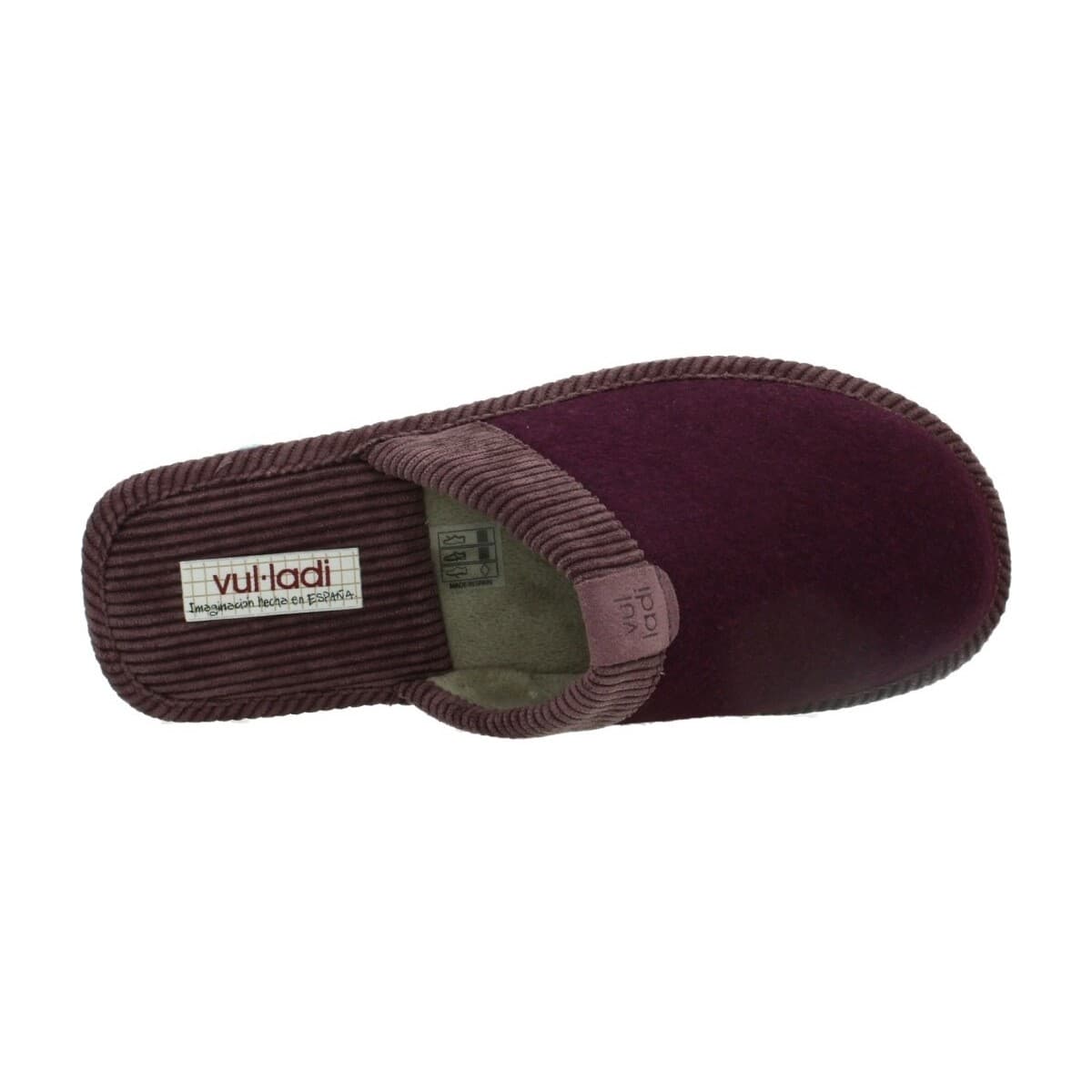Women's House Slippers Vulladi Bordeaux
