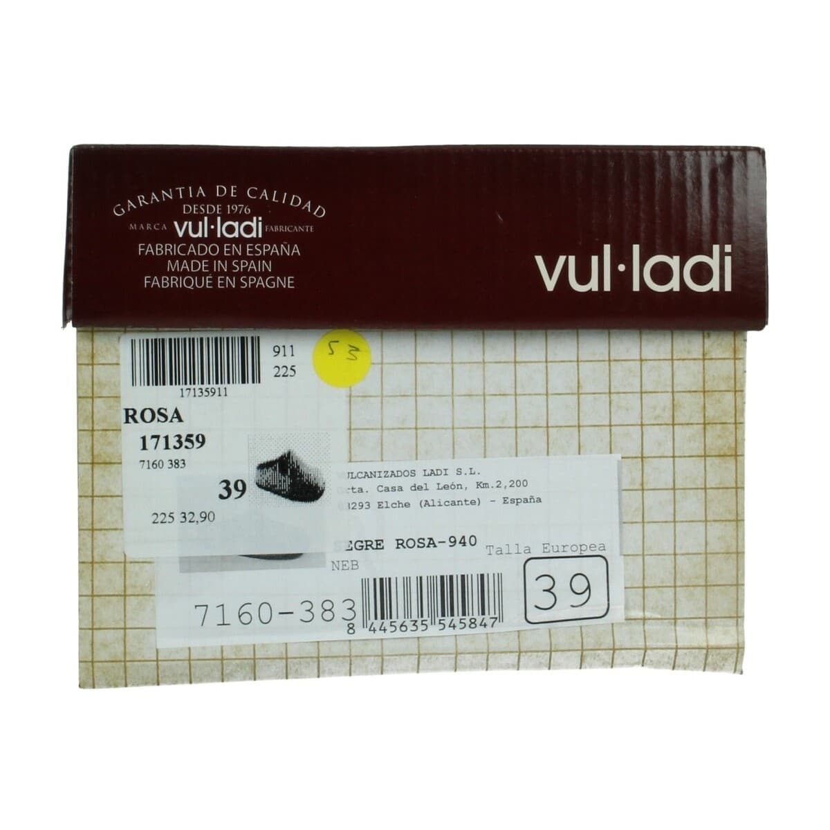 Men's House Slippers Vulladi Pink