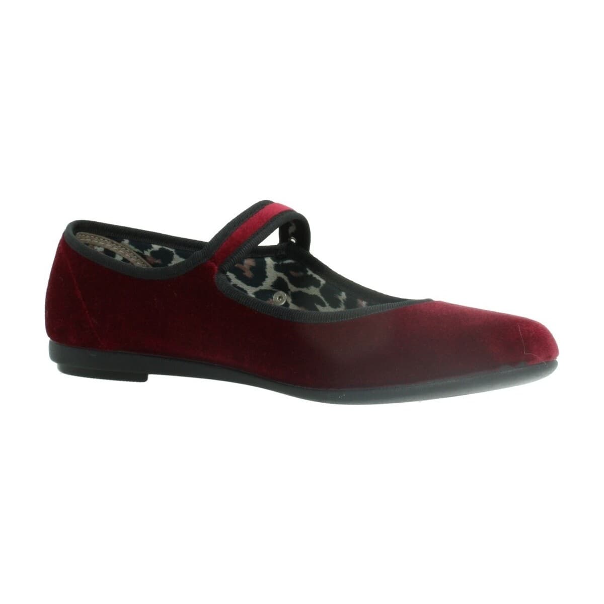 Women's Ballet Flats Vulladi Bordeaux