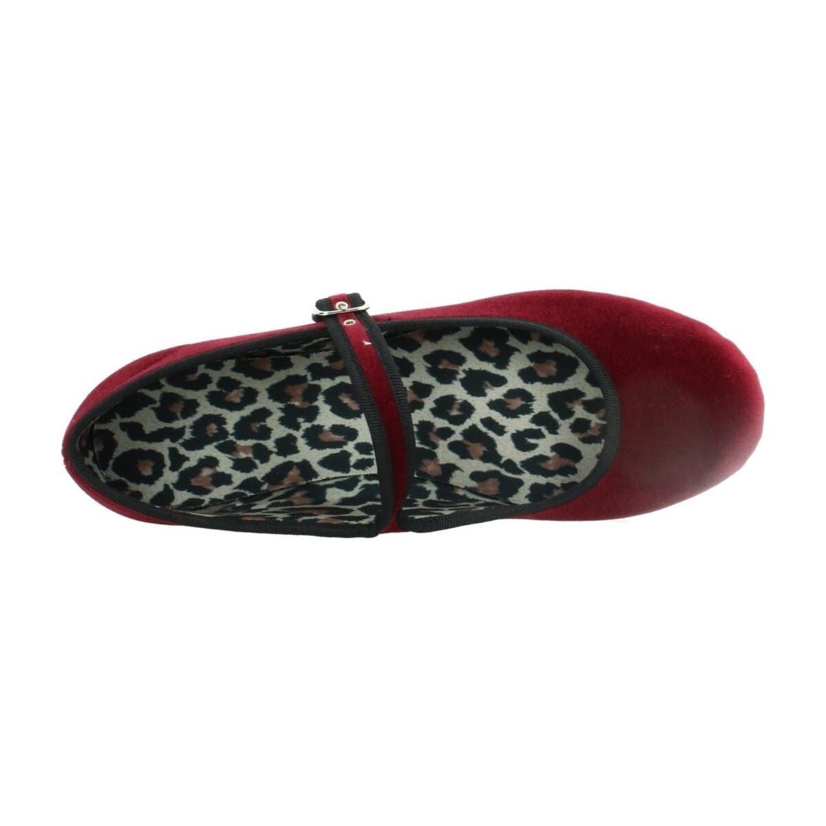 Women's Ballet Flats Vulladi Bordeaux