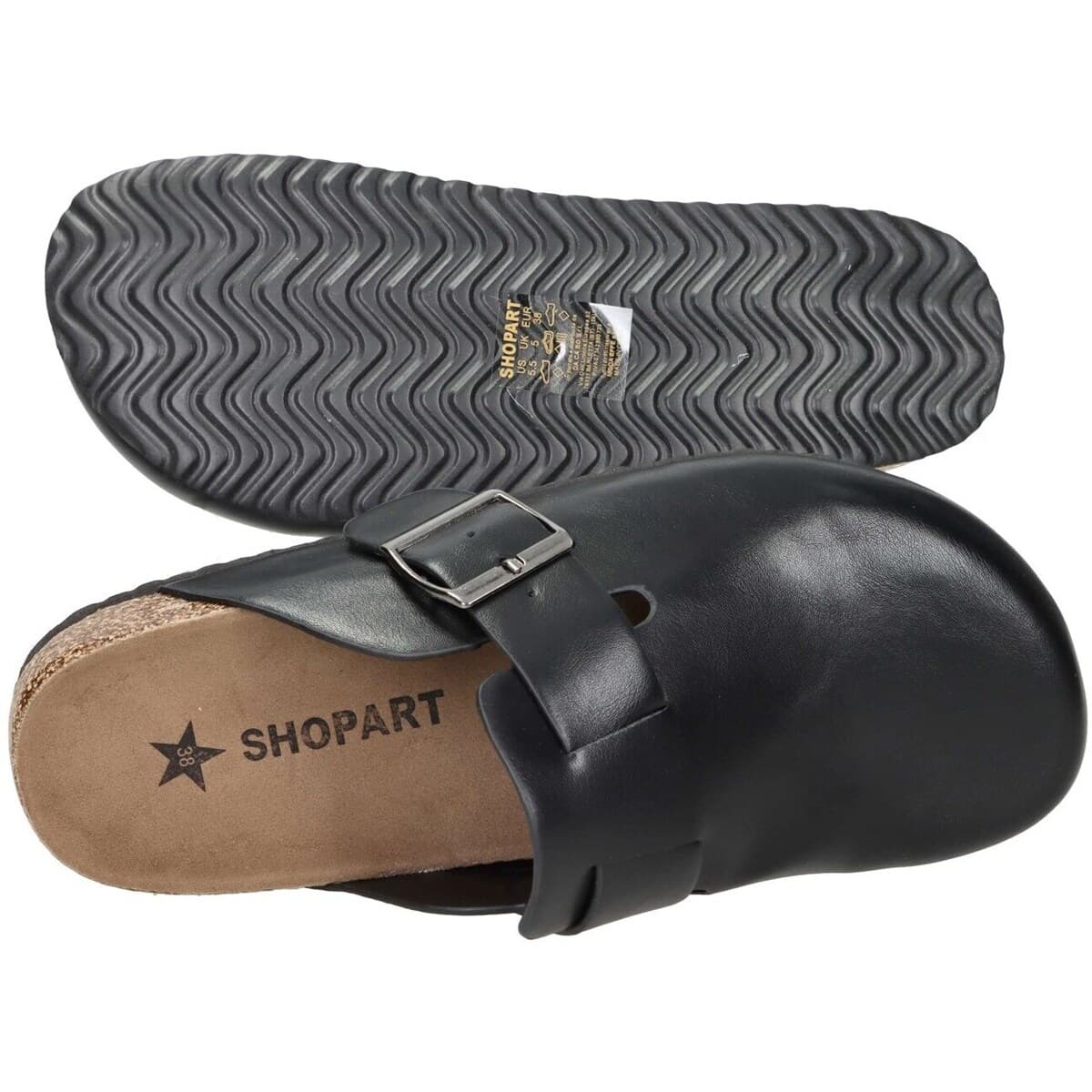 Women's Clogs Shop Art Black