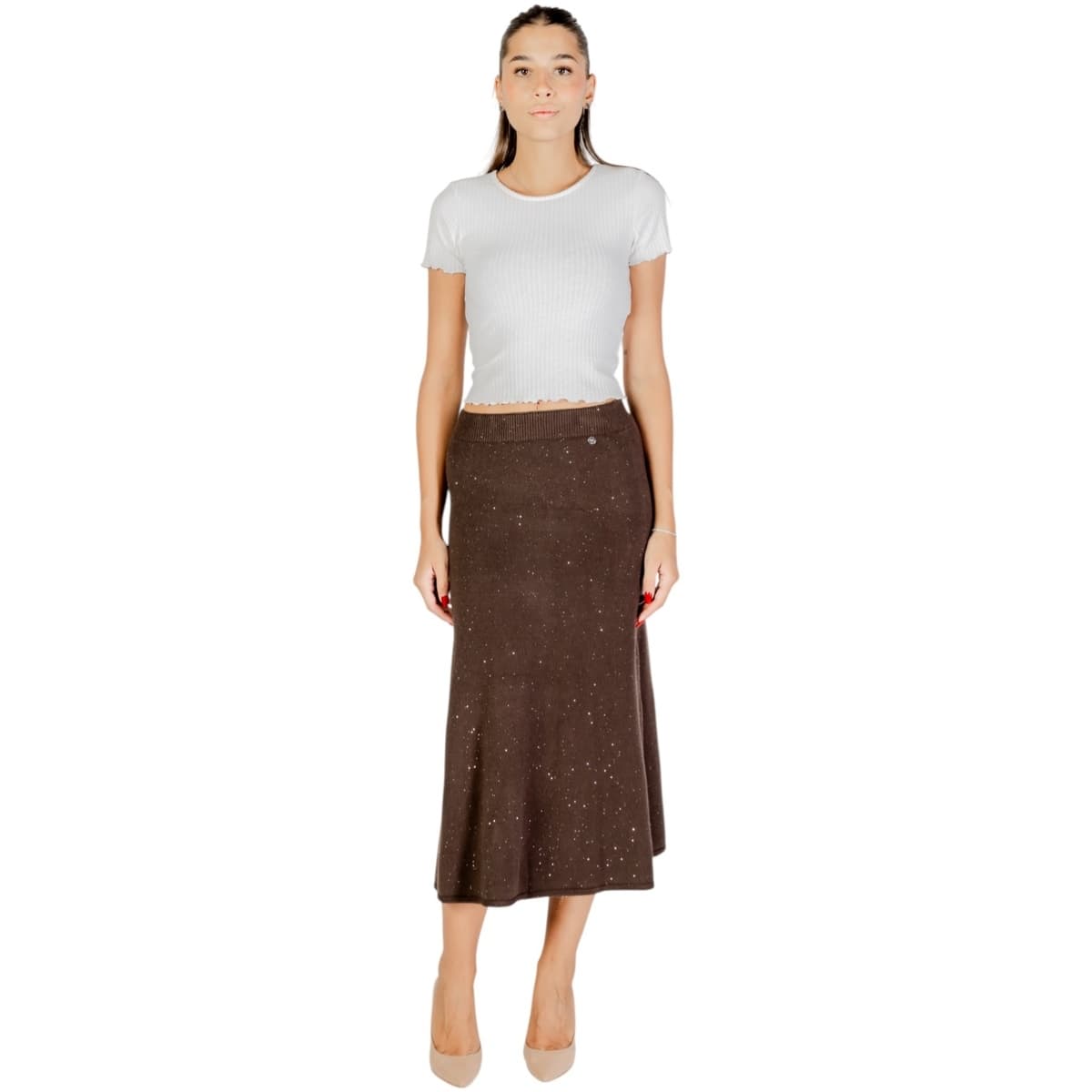 Women's Skirts Liu Jo Brown