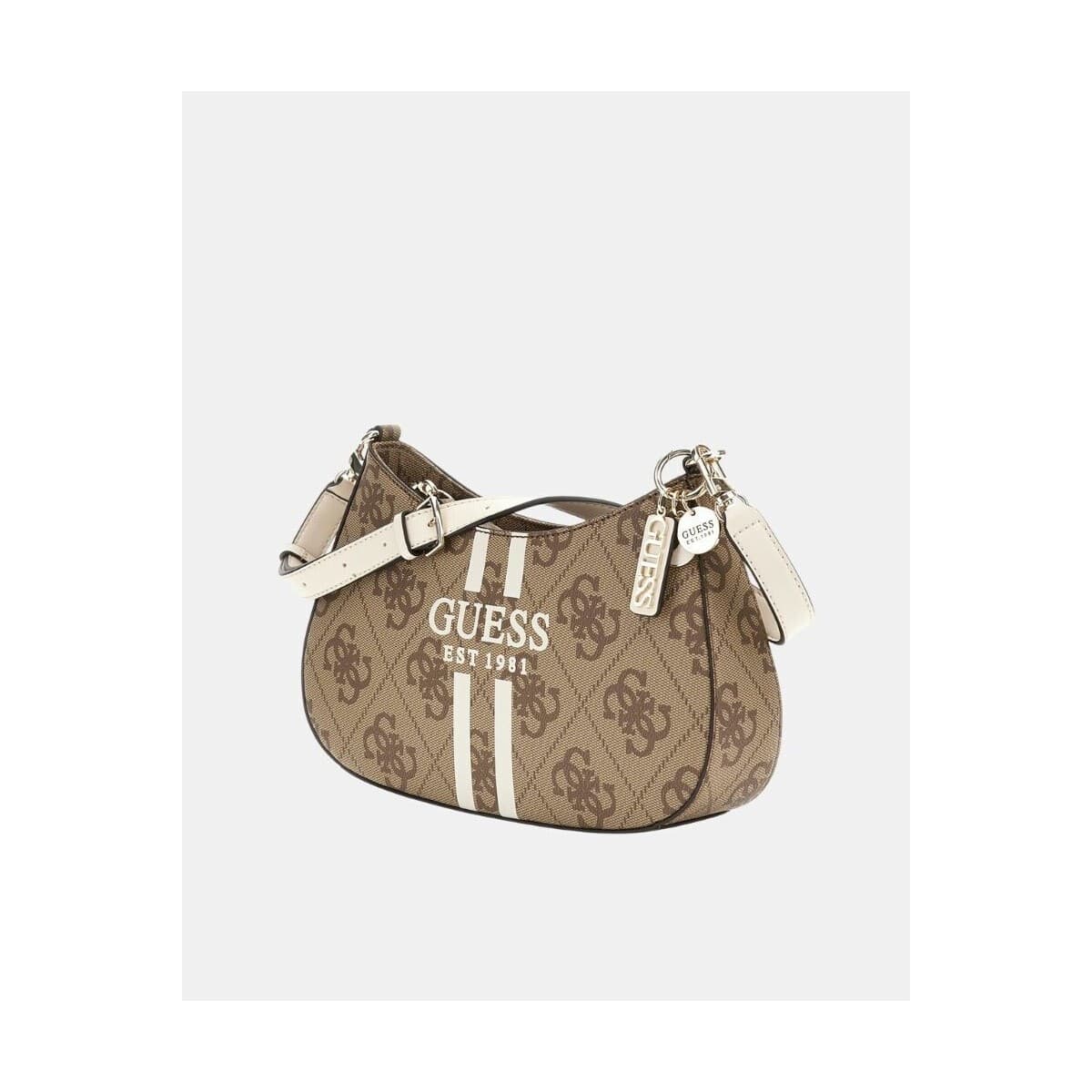 Women's Shoulder Bags Guess Beige