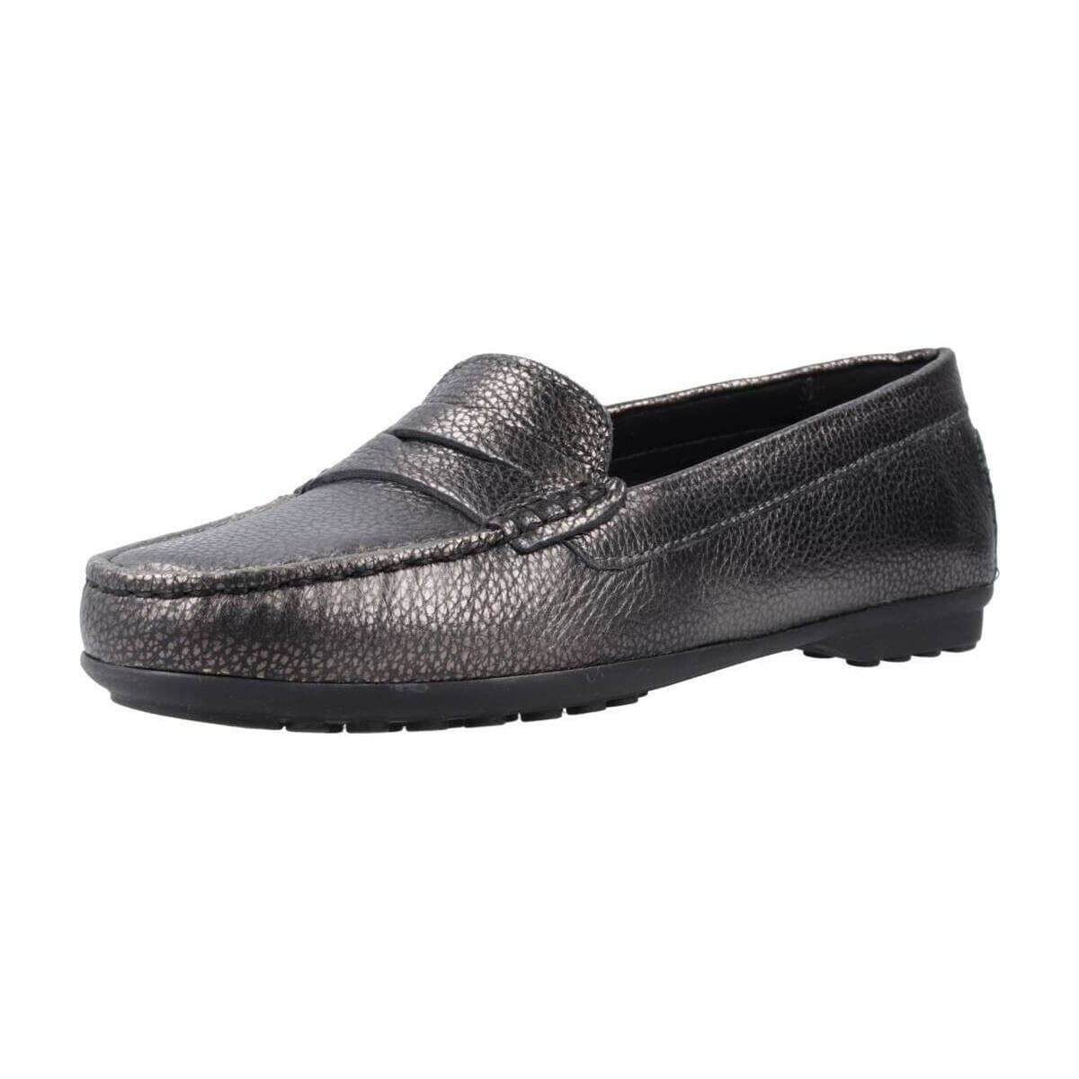 Women's Loafers Geox Silver