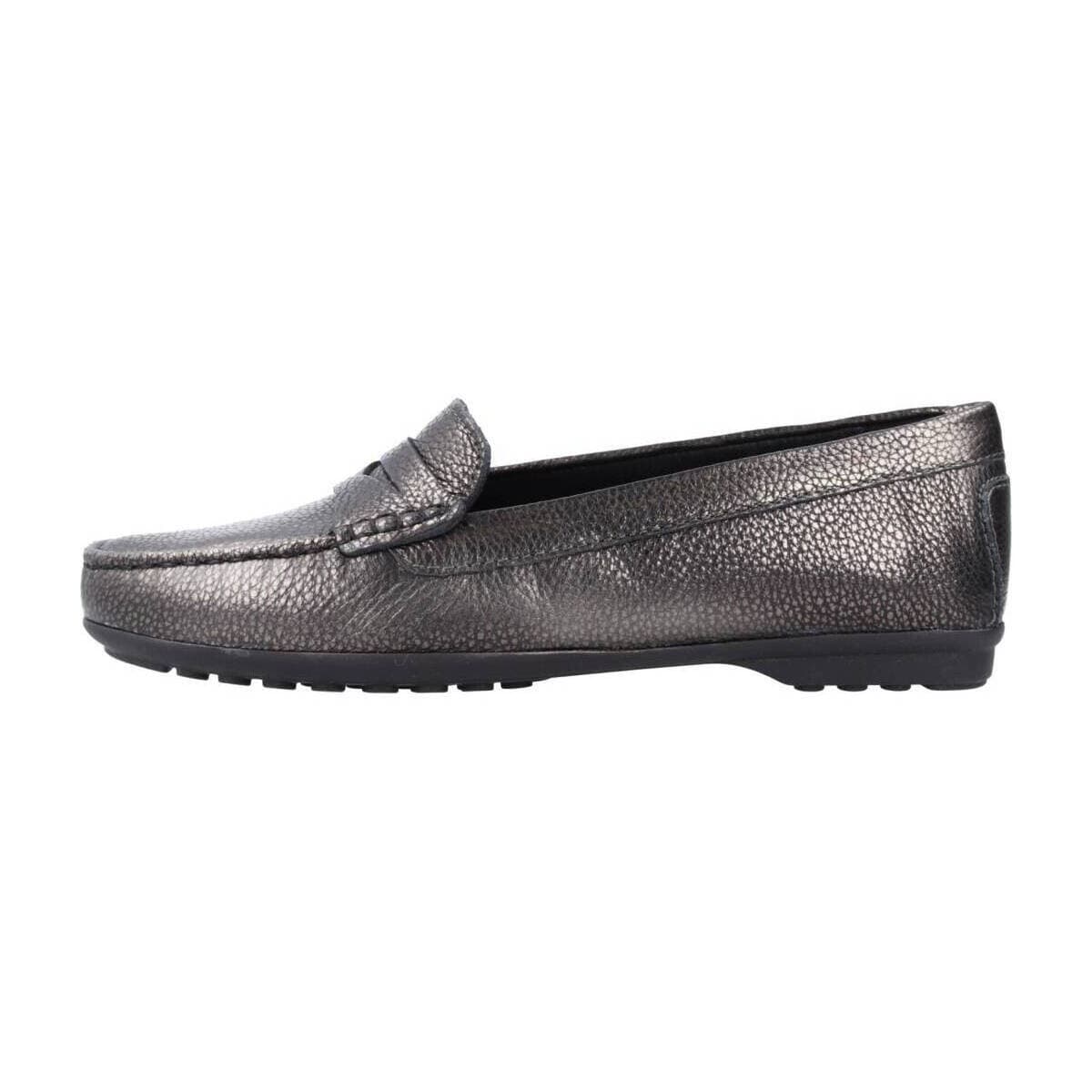 Women's Loafers Geox Silver