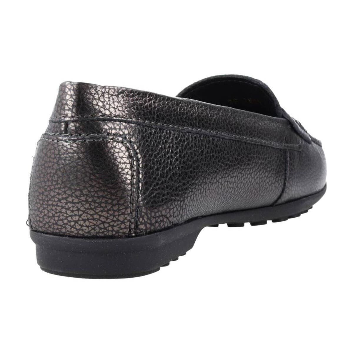 Women's Loafers Geox Silver