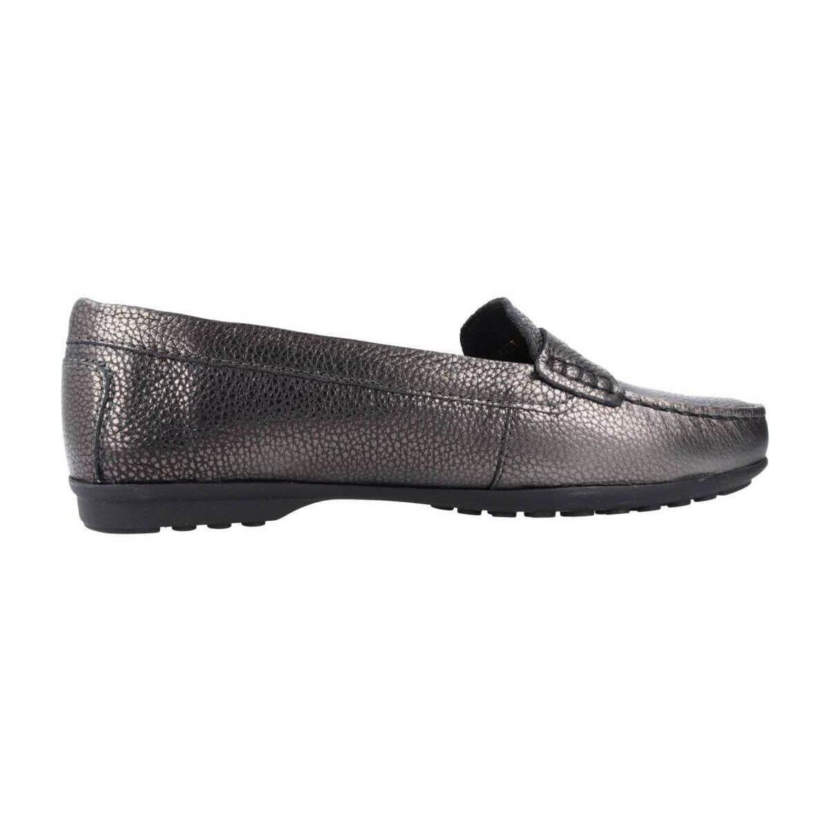Women's Loafers Geox Silver