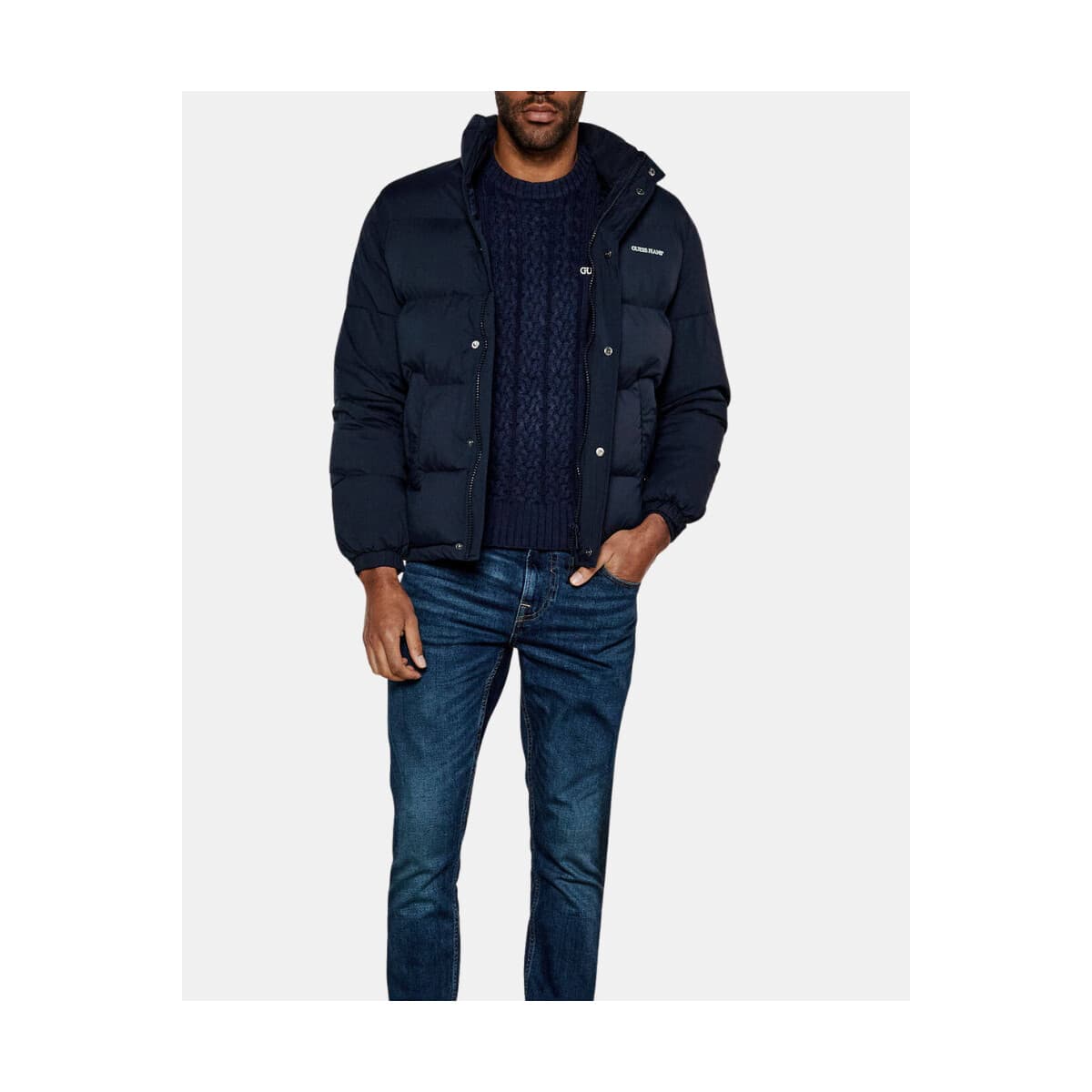 Men's Jackets Guess Blue