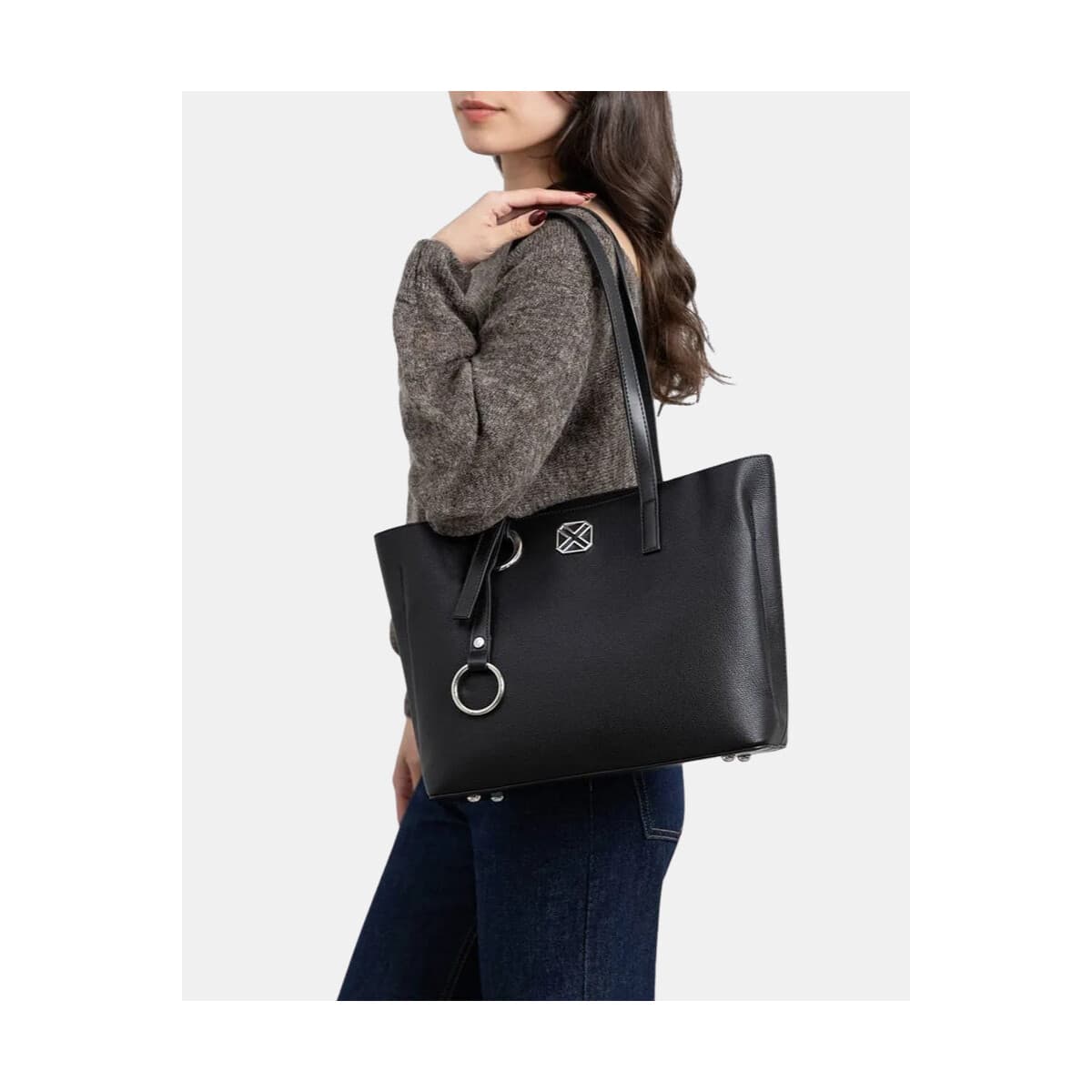 Women's Handbags Xti Black