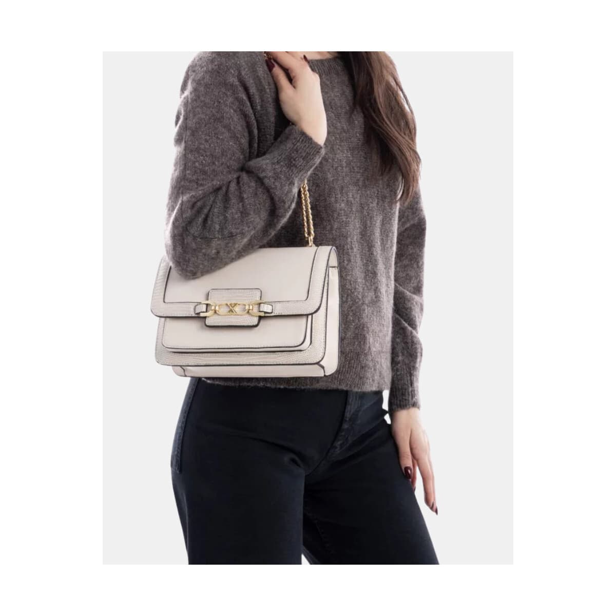 Women's Shoulder Bags Xti Beige