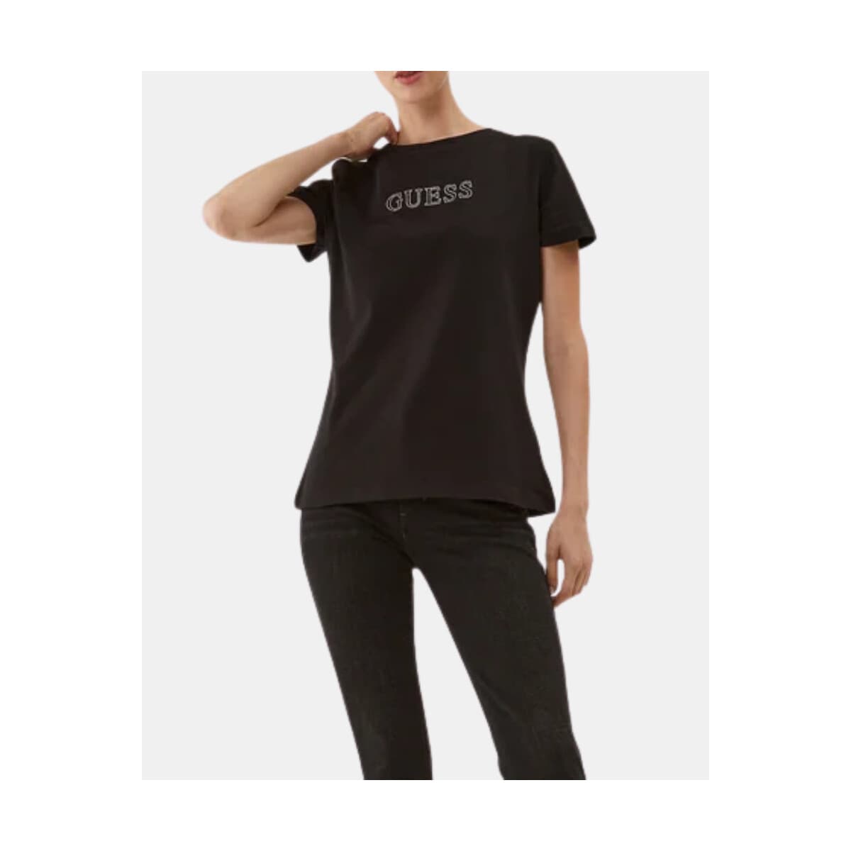 Women's T-Shirts Guess Black