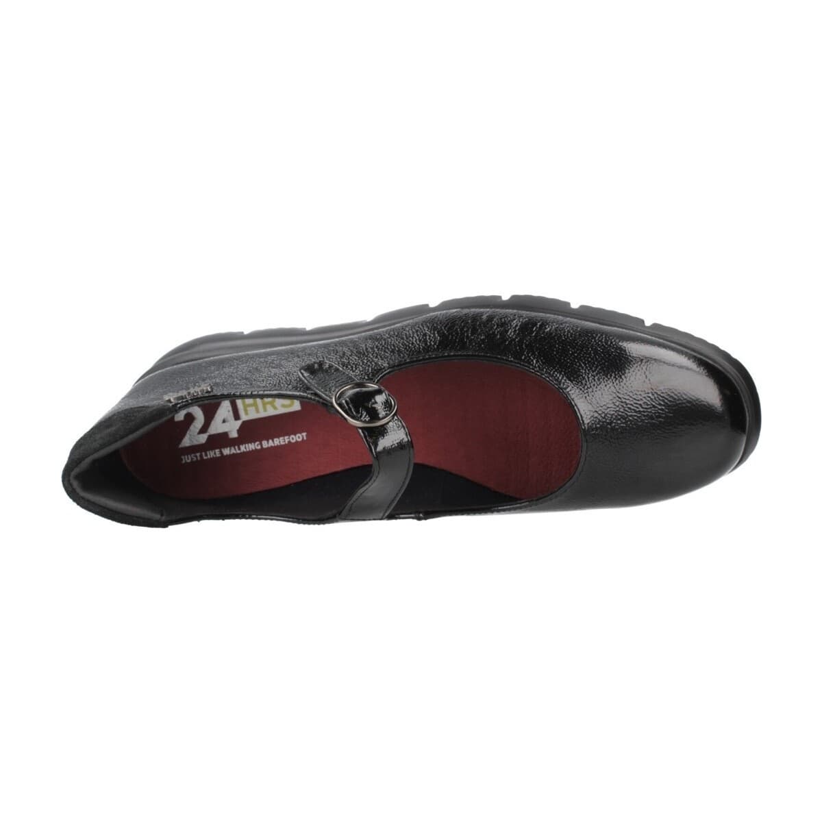 Women's Ballet Flats 24 Hrs Black