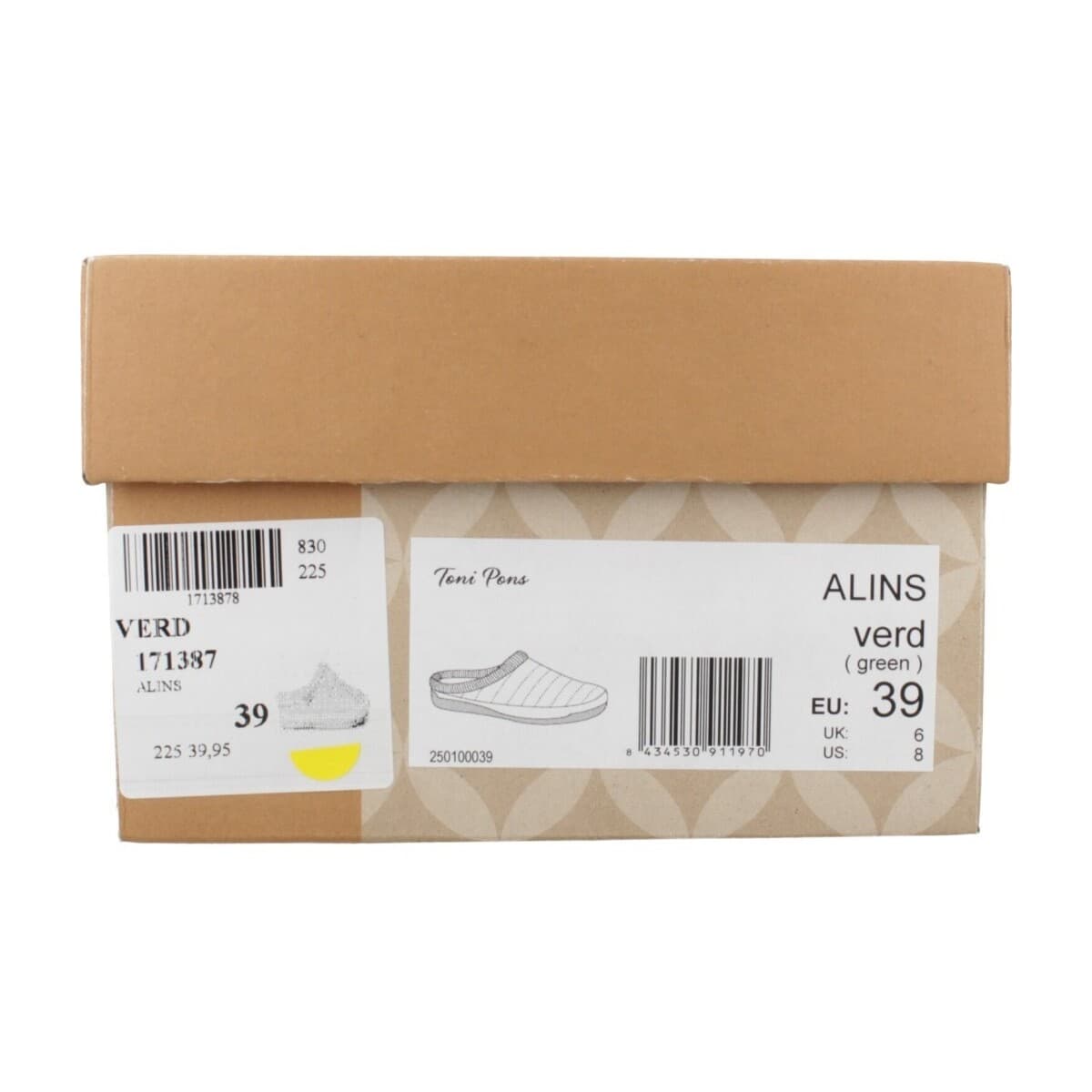 Women's House Slippers Toni Pons Green