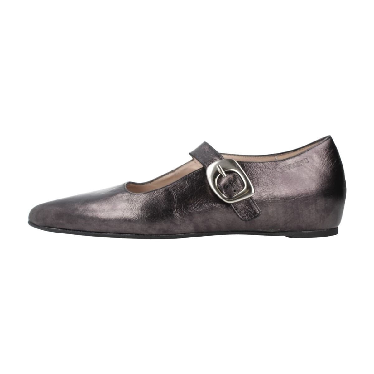 Women's Ballet Flats Wonders Silver