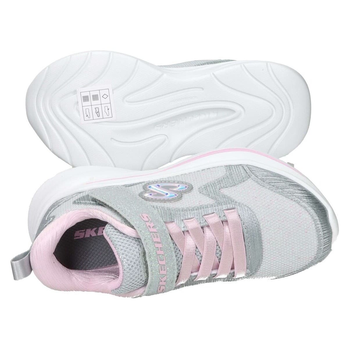 Girls' Sneakers Skechers Silver